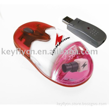 Aqua/Liquid Optical Wireless Mouse